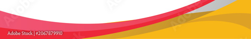 Abstract wave border and header for text and message design.