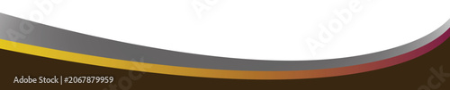 Abstract wave border and header for text and message design.