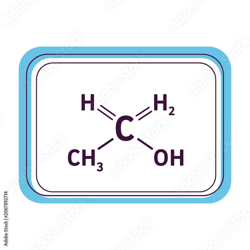 Organic chemistry molecular structure of ethanol