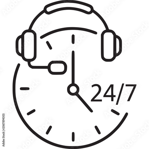 24 hour customer service call center.