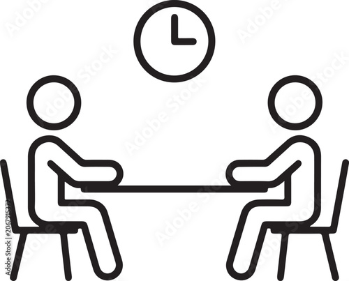 Business Meeting Illustration