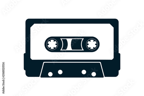 Retro Cassette Tape Design