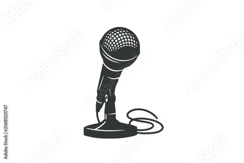 Vintage Stage Microphone