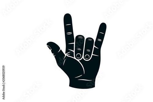 Heavy Metal Hand Gesture