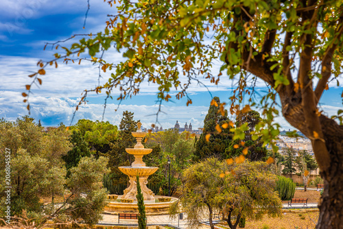 Bild auf Leinwand Argotti Botanic Gardens, Valletta, Malta in Europa