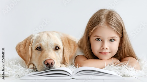 Cute Family Pet Dog Resting Indoors
