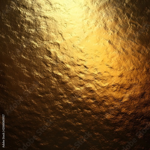 Gleaming Golden Texture: A rich, detailed texture of polished gold, reflecting warm light and casting deep shadows, conveying a sense of luxury and value.