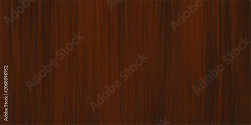 Fotografi Dark brown wood grain texture, with vertical lines and a rich, natural pattern