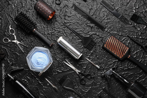 Hairdressing salon tools an...