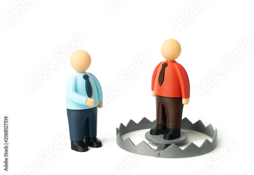 Принти на полотні Communication with a socially toxic employee