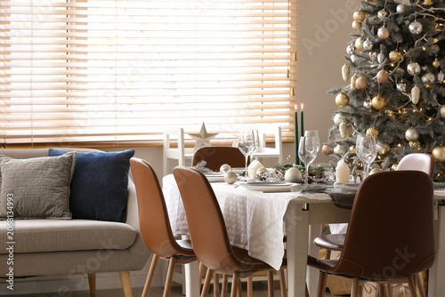 Dining table with beautiful...