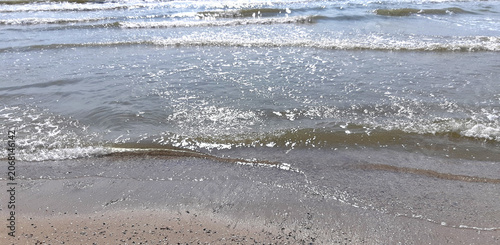 Marine texture. Liquid texture. Summer vacation, seaside holiday. Color photo new