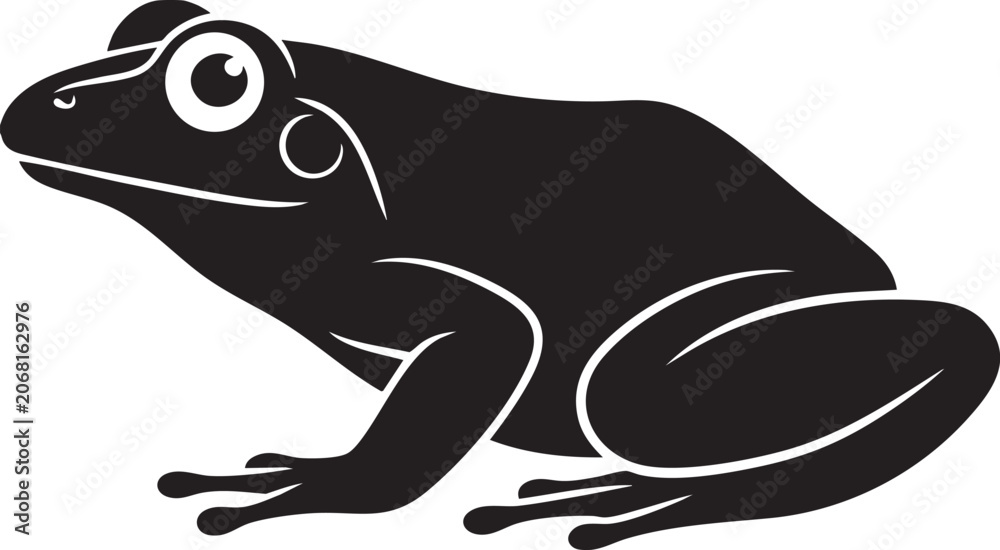 Obraz premium Cute Sitting Sloth Symmetrical Flat Design Minimalist Vector Silhouettes