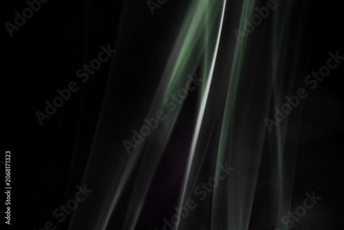 Photography Close up of incense smoke in the air