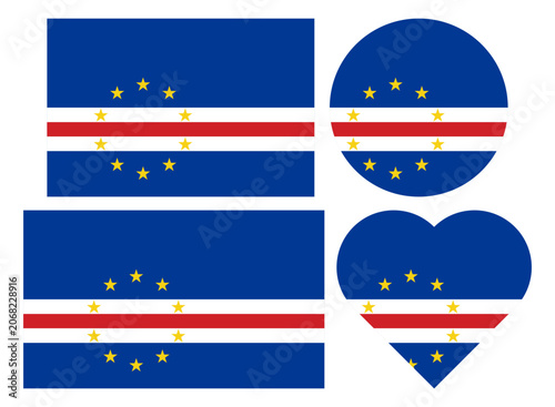 Foto Collection of Cabo Verde Flag Europe Country