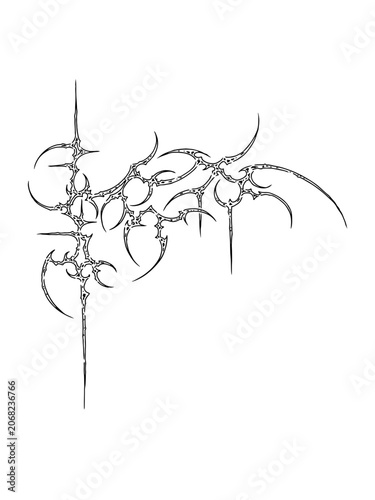 Cybersigilism Tribal Tattoo