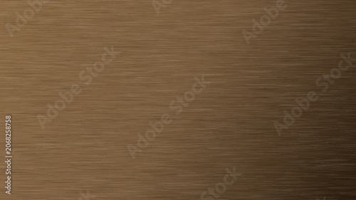Bild auf Leinwand Procedural Algorithmic Art brushed bronze metal surface with horizontal texture