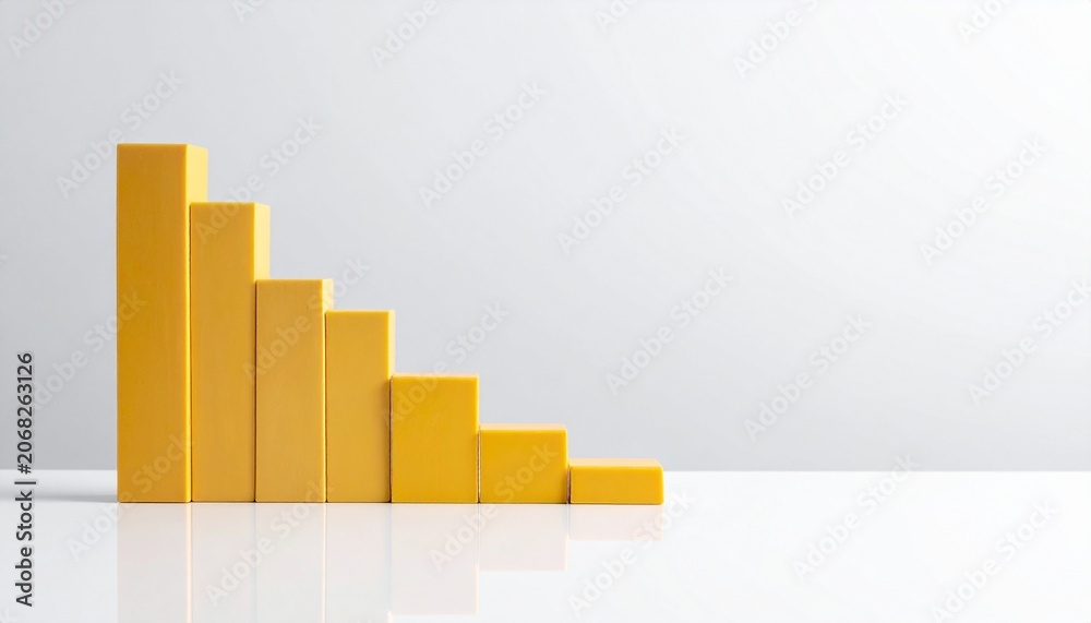 Obraz premium business chart with arrow
