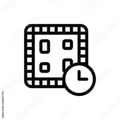 Game Time Outline Icon