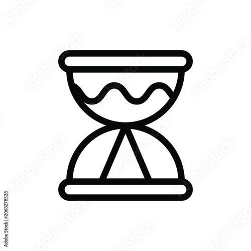 Hourglass Outline Icon