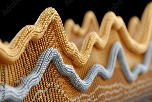 Live feed of commodity price fluctuations reflecting market volatility and intelligence in global trading environments