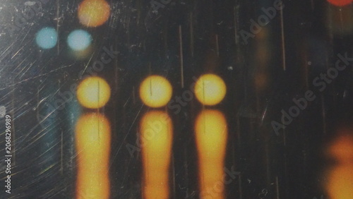Film grain light leak overlay background