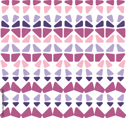 Triangle pattern colorful purple and pink geometric theme wallpaper background 