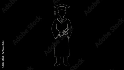 Graduation, University, Student, Icon, Graduate