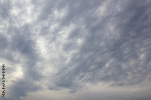 Fotografía It is a cloudy sky.