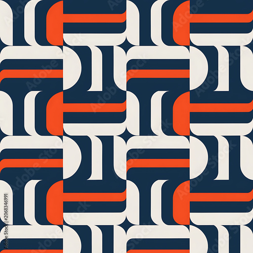 seamless geometric pattern