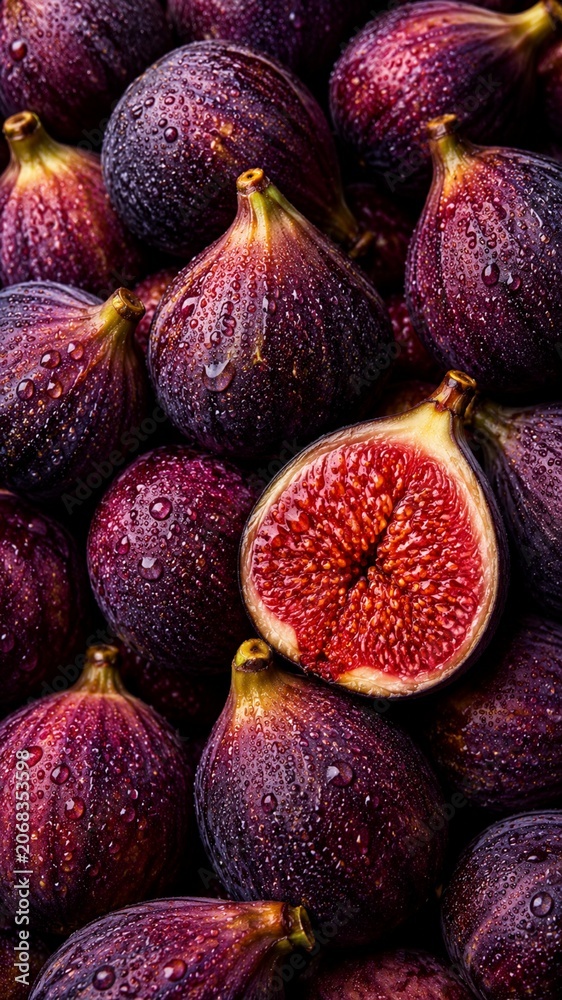 Foto figs on the market