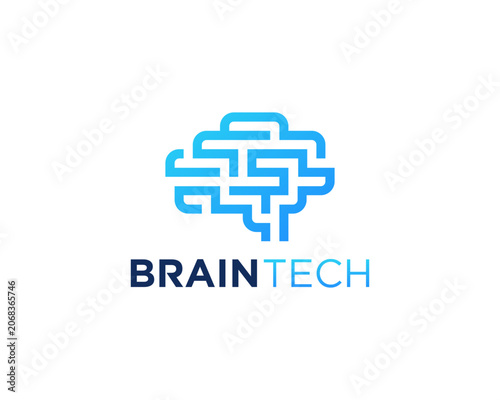 Brain tech logo