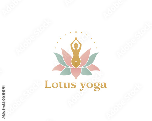 Lotus yoga logo