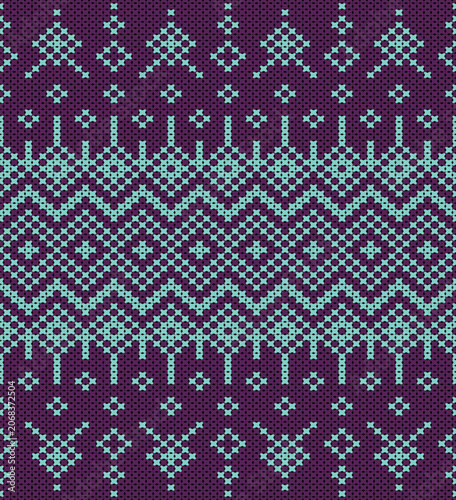 Cotton Argyle Knit Vector concept: Cozy geometric knit texture seamless pattern, soft rhombus pattern. Design for: fabric, rug, fashion, decor. I drew this by myself, it’s not AI generated
