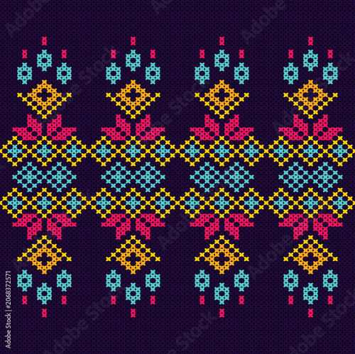 Cotton Argyle Knit Vector concept: Cozy geometric knit texture seamless pattern, soft rhombus pattern. Design for: fabric, rug, fashion, decor. I drew this by myself, it’s not AI generated
