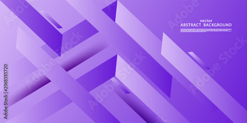 Abstract gradient turquoise purple background. Simple overlapping arrow background pattern. Vector eps10