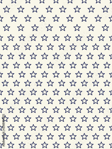Pattern of Small Star Shapes on Light Background.