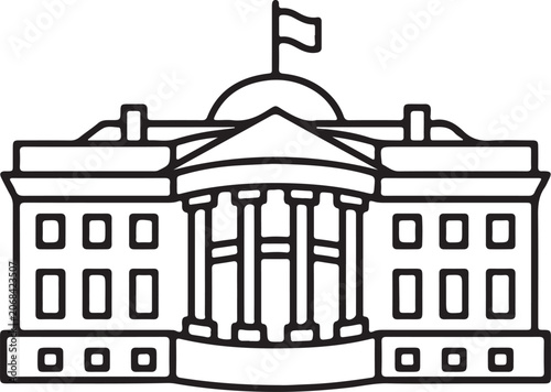 House line icon