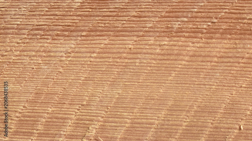 фотографія Rough wood texture close up top view