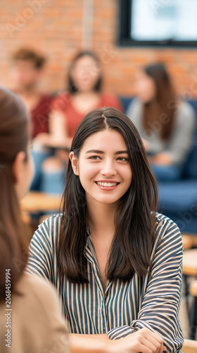 Job Interview Smile: A conf...