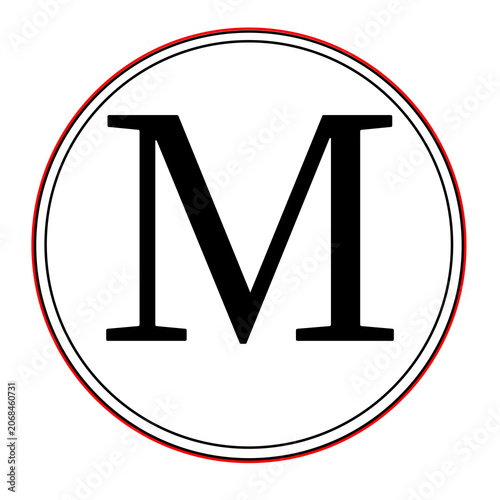 abcd letters pattern design