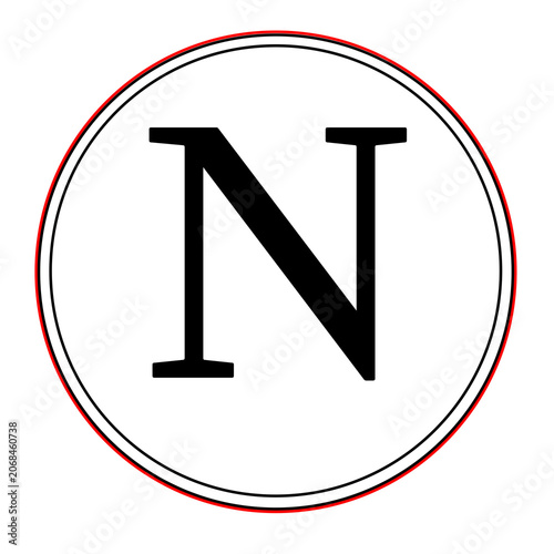 abcd letters pattern design