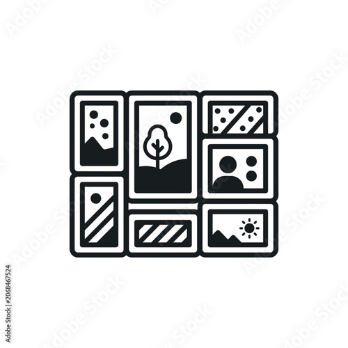 Collection of photography icons.