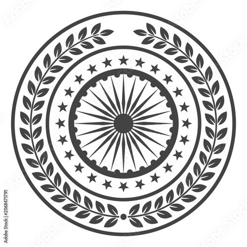 Indian Government Official Emblem Symbol.