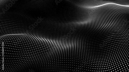 Halftone dots background ,Halftone gradient. Dotted gradient, smooth dots spraying and halftones dot background seamless horizontal geometric pattern vector template set
