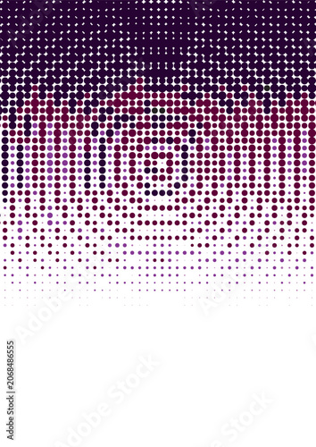 abstract background with halftone, grunge pattern with gradient polka dots