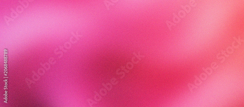 Tableau sur toile Vibrant pink gradient background with soft grainy texture, abstract magenta blur wallpaper for modern graphic design