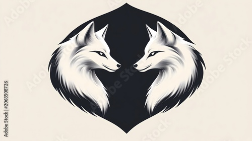 fox head vector