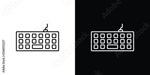 Photos Keyboard icon bundle for website projects
