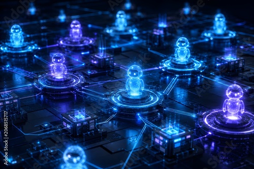 Autonomous AI Agent Collaboration Network